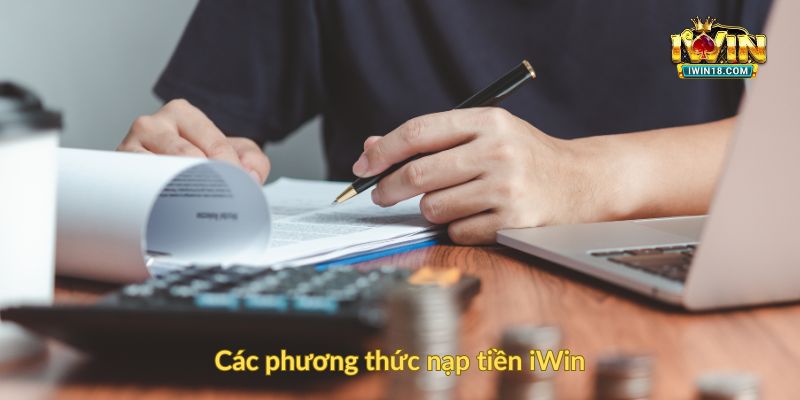 Các phương thức nạp tiền iWin